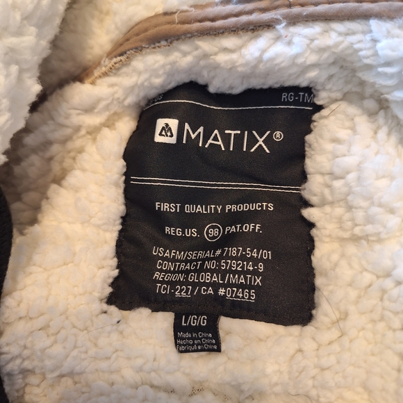 NWOT Matix Women's Tan Hooded Sherpa Lined Vest Size Large Fall - Picture 3 of 3